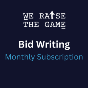 Bid Writing Monthly Subscription